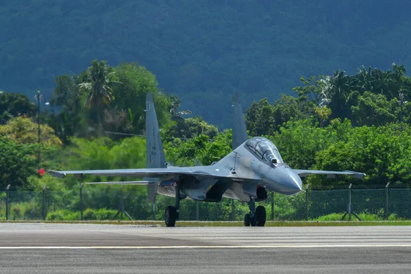 马来西亚兰卡维 2023年5月28日 Royal Malaysian Air Force Tudm M52 Sukhoi Mkm — 图库照片