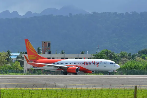 Langkawi Malezya Mayıs 2023 Mlf Firefly Boeing 737 800 Langkawi — Stok fotoğraf