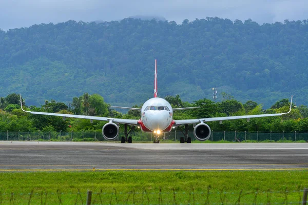 Langkawi Malesia Maggio 2023 Aqz Airasia Airbus A320 Salvare Nostra — Foto Stock