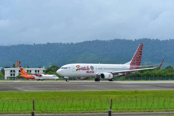 Langkawi Malesia Maggio 2023 Lcv Batik Air Malaysia Boeing 737 — Foto Stock