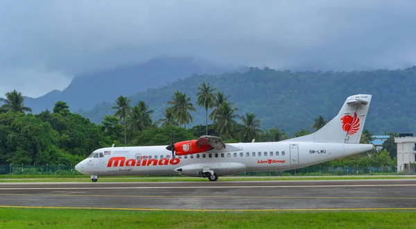 Langkawi Malezya Mayıs 2023 Lmu Batik Air Malaysia Malindo Atr — Stok fotoğraf