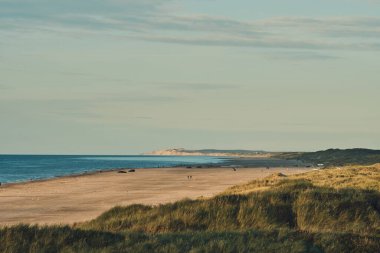 Kuzey Jammerbugten Danimarka 'da. Yüksek kalite fotoğraf