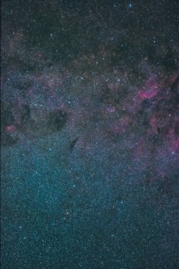 Caldwell 27 ve etrafındaki Nebula. Yüksek kalite fotoğraf