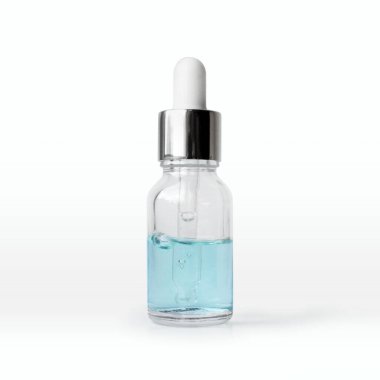 Serum şişesi doğal tıp konsepti