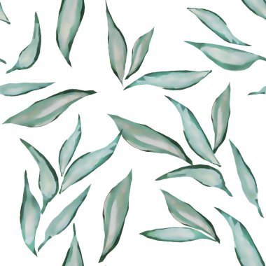 Çiçekli güzel zengin bir illüstrasyon. 