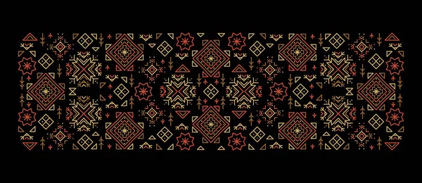 Модный Абстрактный Ацтекский Фон Шаблоны Обложек Декоративные Африканские Границы Геометрические — стоковый вектор