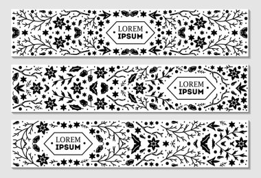 Lüks Noel çerçevesi, soyut eskiz, xmas ürünleri için kış çiçeği tasarımı şablonları. Geometrik monokrom kare, köknar ağacıyla çobanpüsküllü gümüş arka plan. Paket, marka ve dekorasyon için kullan,