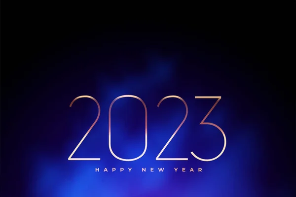 Elegant 2023 New Year Occasion Background Vector — Stock Vector