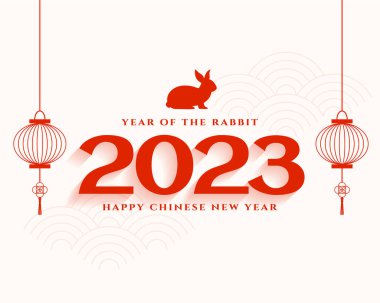 Fener vektörlü mutlu Çin Yeni Yıl etkinliği arka planı 