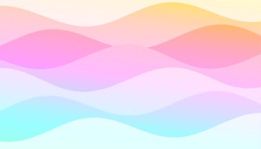 geometric style pastel colors background vector 