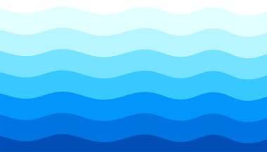 decorative smooth wavy design for abstract background vector 