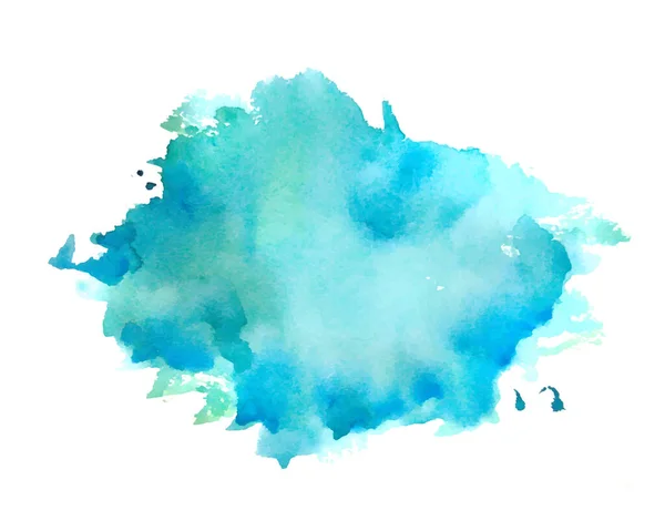 Hand Painted Aquarelle Watercolor Splatter Texture Background Vector — Vector de stock