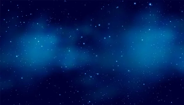 Исследовать Красоту Ночного Неба Блестящим Вектором Звездного Света — стоковый вектор