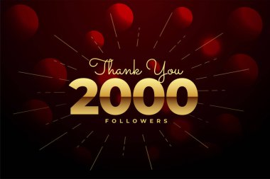 Teşekkürler 2k Web takipçileri ve hayranları dijital pazarlama stratejileri vektörü için paylaşıyorlar