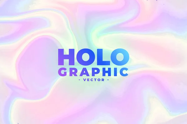 Vecteur Abstrait Fond Gradient Holographique Irisé — Image vectorielle