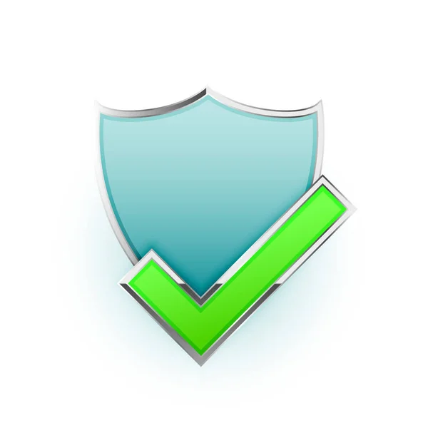Safe Secure Defense Technology Logo Your Internet Safety Vector — Stock Vector