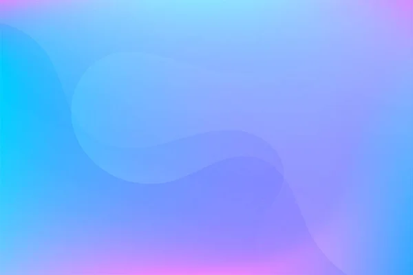 Banner Abstracto Color Azul Vacío Con Efecto Desenfoque Para Vector — Vector de stock
