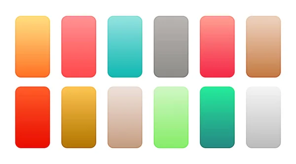 Texturas Gradiente Multicolor Para Web Vetor Apresentações Aplicativos —  Vetores de Stock