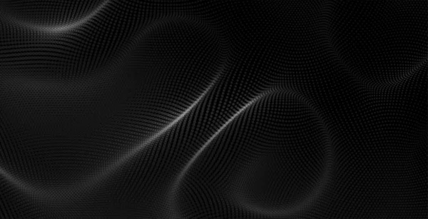 Абстрактный Баннер Большой Точки Темного Фона Вектора Представления — стоковый вектор
