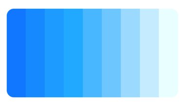 Sunum tasarım vektörü için soyut renk palet pankartları seti