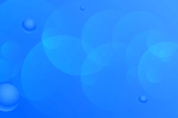 Мінімальний Стиль Геометричної Круглої Форми Синьому Фоні Вектор — стоковий вектор