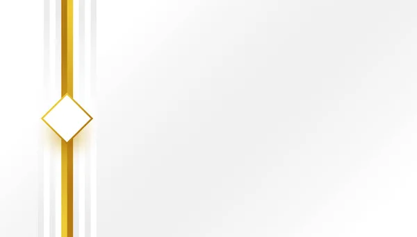 Elegante Papel Parede Branco Dourado Para Vetor Convite Vip — Vetor de Stock