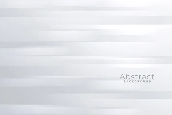 Elegant Och Ren Vit Abstrakt Tapet Design Vektor — Stock vektor