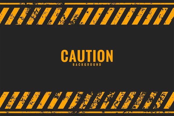 Rusty Safety Alert Dark Background Attention Protection Vector — Stock Vector