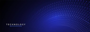 parçacık biçimi vektöründe modern web ağı tekno arkaplanı