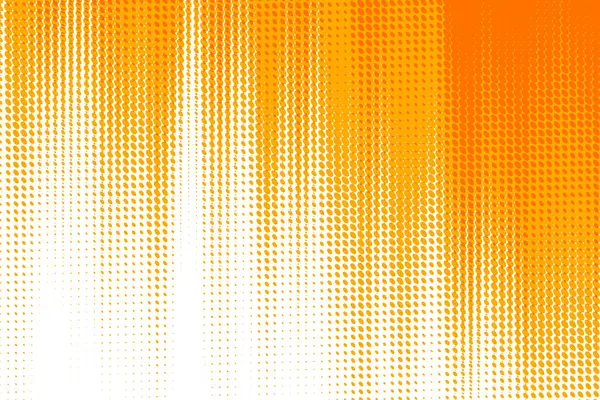White Orange Halftone Texture Backdrop Abstract Style Vector — Stock Vector
