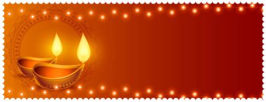 shubh deep avali festivali afişi metin alanı ve gaz lambası 