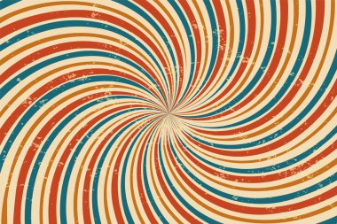 Klasik antika spiral ışınların arka plan tasarımı