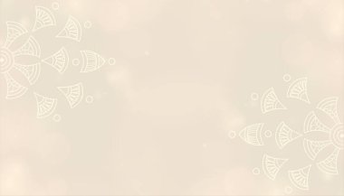 Vintage stil vektöründe gözalıcı filigran çiçeği sanat geçmişi