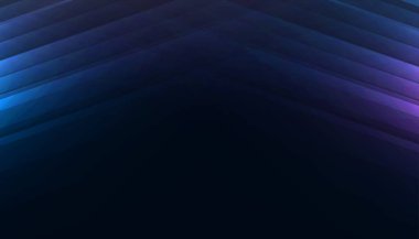 Metin uzay vektörü ile göz alıcı soyut parlayan çizgili çizgiler