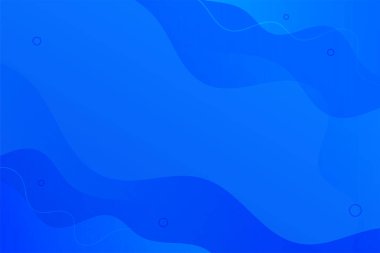 soyut ve modern akışkan çizgi mavi arkaplan tasarım vektörü