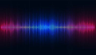 Disko partisi vektörü için soyut ses ayarı eşitleyici arkaplanı