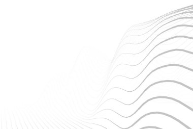 soyut dalgalı hareketli siyah çizgiler arkaplan tasarım vektörü