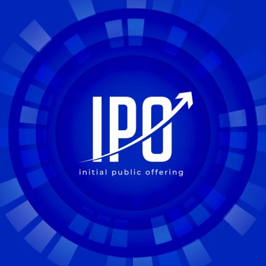 İş başarısı vektörü için ipo ilk halka arz