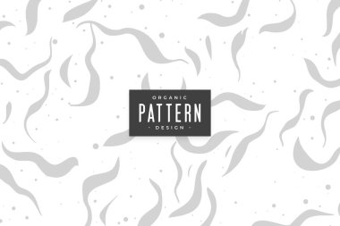 Gri beyaz düzensiz organik şekil arkaplan vektörü