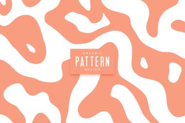 Tekstil yazdırma vektörü için en az düzensiz organik doku arkaplanı