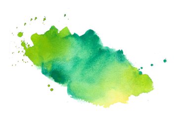 sanatsal suluboya leke dokusu arkaplanı grungy effect vektörü