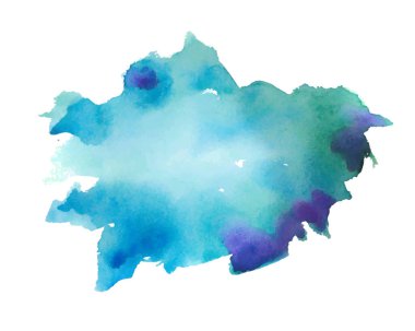 soyut akvaryum suluboya sıçrama lekesi arkaplan vektörü 