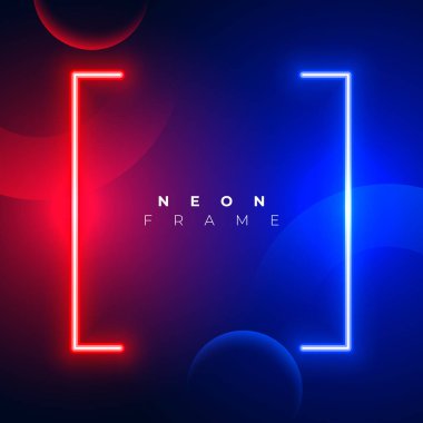 Metin uzayı vektörlü modayı takip eden kırmızı ve mavi çizgiler