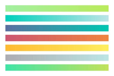 Sunum vektörü için pürüzsüz çok renkli element arkaplanı