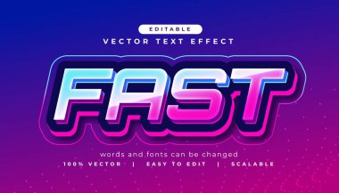 ışık efekti vektörü ile düzenlenebilir hızlı metin biçimi