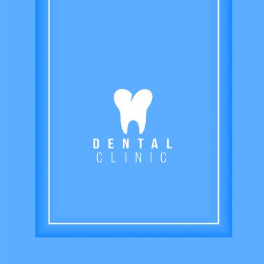 dentist oral mouth care logo sign template vector  clipart