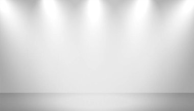 Boş arkaplan vektörü üzerinde parlak ışık efekti