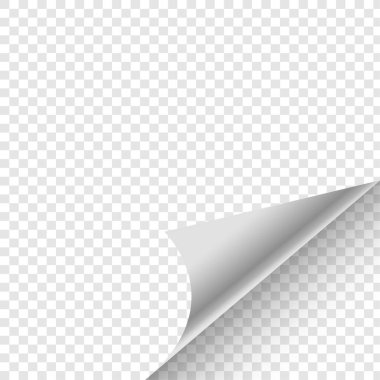 3d biçimi boş şeffaf kağıt kıvrımlı tasarım vektörü