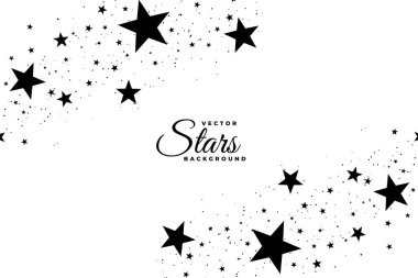 Zarif, parlak yıldızların arkaplan tasarım vektörü 