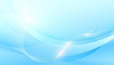 iş sunum vektörü için düzgün eğri dinamik çizgiler arkaplan